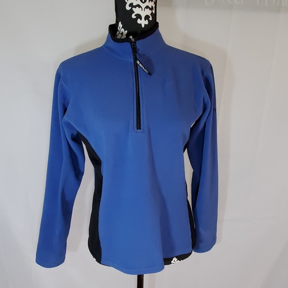 The North face 1/4 zip pullover sweater Lg